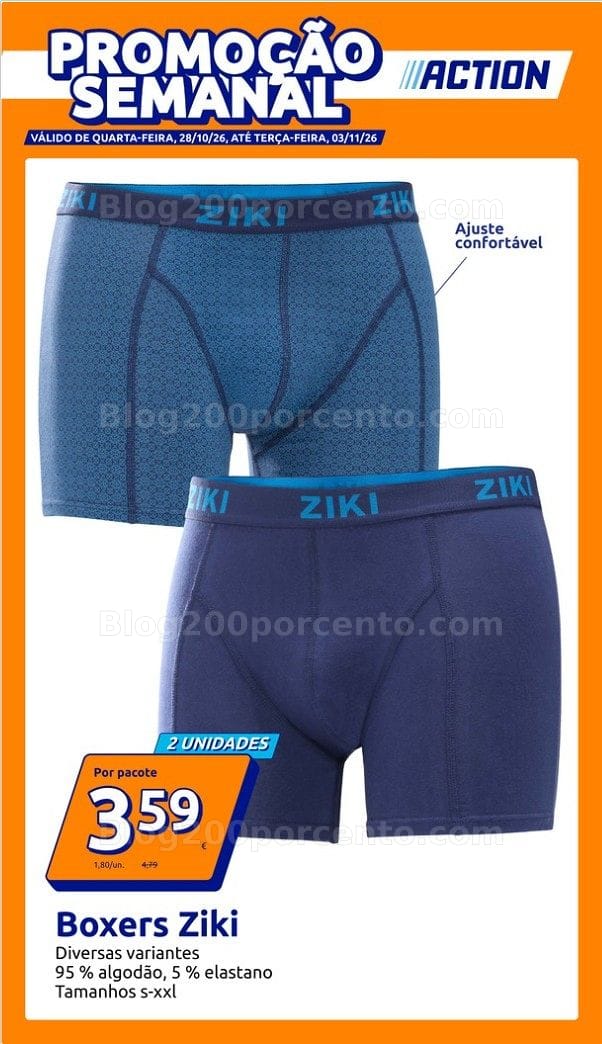 Antevisão Folheto ACTION Promoções de 28 outubro a 3 novembro